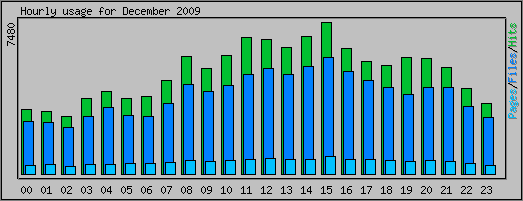 Hourly usage