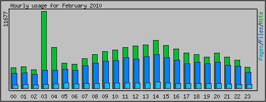 Hourly usage