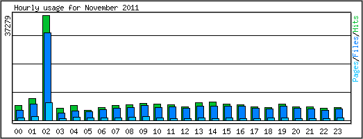 Hourly usage