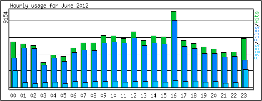 Hourly usage