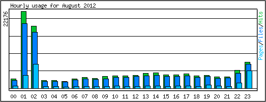 Hourly usage