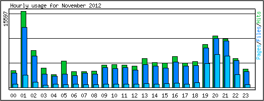 Hourly usage