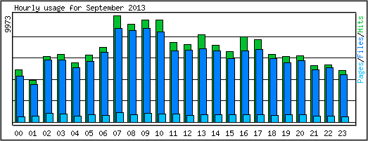 Hourly usage