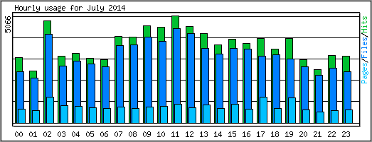 Hourly usage