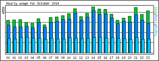 Hourly usage