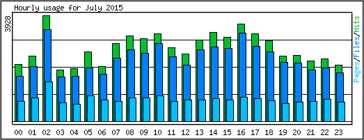 Hourly usage