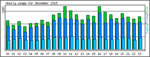 Hourly usage
