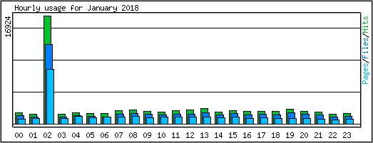 Hourly usage