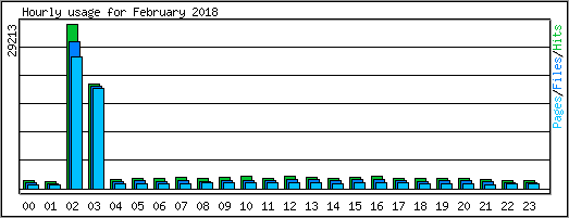 Hourly usage